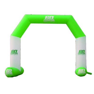 Arco gigante inflable para carreras