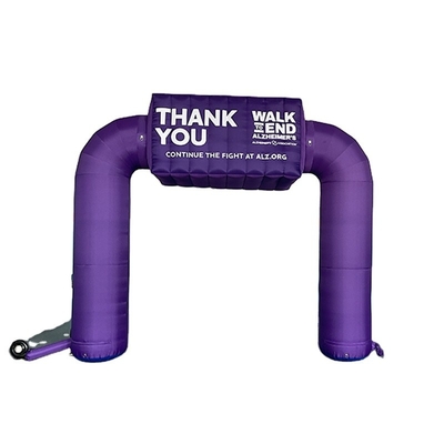 Arco de acabado inflable para exteriores