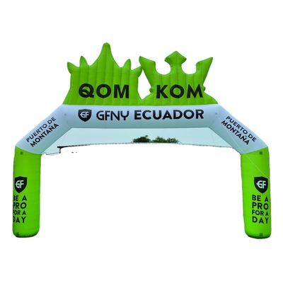 Arco de acabado inflable para exteriores
