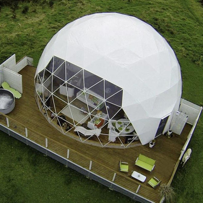 OEM ODM fabricante chino personalizado en privado tienda de PVC Glamping Dome al aire libre