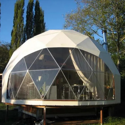 Imagen más grande Añadir a Compare Compartir lujo 6m pvc invierno nieve calentado campamento tienda de campaña de mitad cúpula para el desierto
