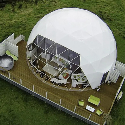 Tienda de iglu infladable esférica geodésica grande para exteriores ODM