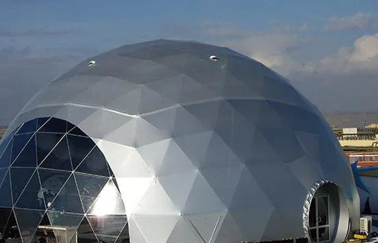 Tenda de cúpula inflable de trabajo pesado 500 personas Tenda de campamento impermeable