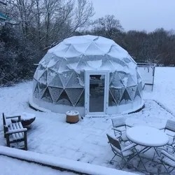 Glamping Inflable Dome Tent Resort Tierra OEM Hotel Tienda Casa