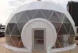 Glamping Inflable Dome Tent Resort Tierra OEM Hotel Tienda Casa