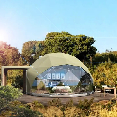 Tamaño 10m Tienda de cúpula inflable Inflable Tienda de iglú Glamping Diseño de lujo