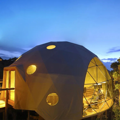 Tamaño 10m Tienda de cúpula inflable Inflable Tienda de iglú Glamping Diseño de lujo