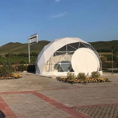 Acampada 4 Temporada Tienda geodésica domo Casa inflable transparente