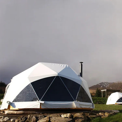 Acampada 4 Temporada Tienda geodésica domo Casa inflable transparente