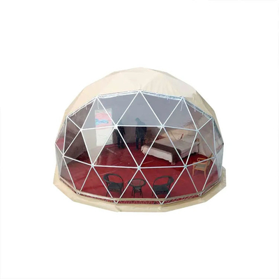Acampada 4 Temporada Tienda geodésica domo Casa inflable transparente
