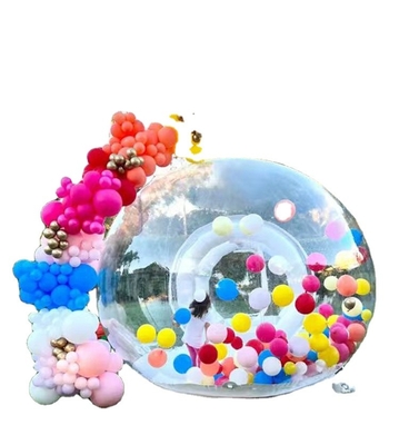 Acampada Inflable Casa de burbujas al aire libre Cúpula transparente