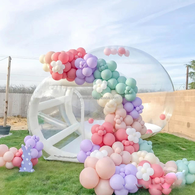 Fiesta de niños Bubble Igloo Tienda divertida exterior Cristal inflable