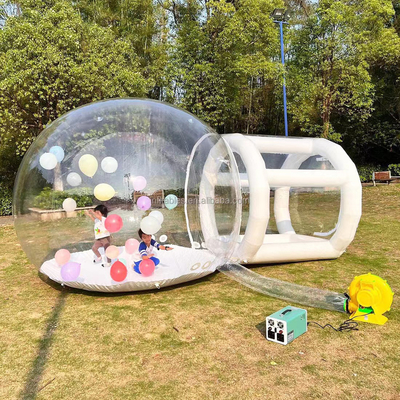 Lujosa carpa de burbujas inflable Casa de fiesta alquiler de la carpa del iglú de aire