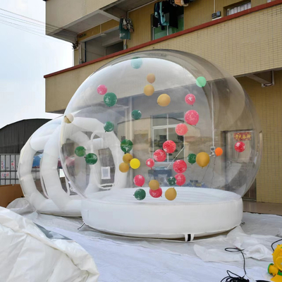 Pvc transparente para exteriores inflables tienda de bubbles globos evento cúpula glamping