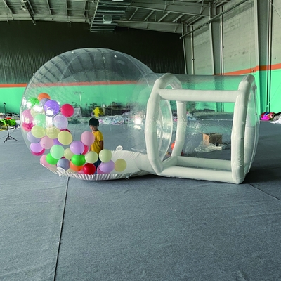 Pvc transparente para exteriores inflables tienda de bubbles globos evento cúpula glamping