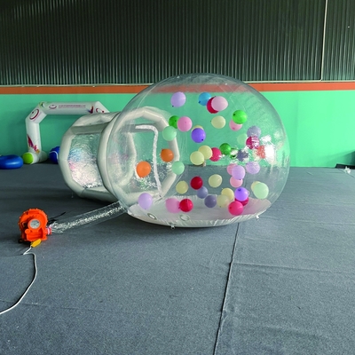 Pvc transparente para exteriores inflables tienda de bubbles globos evento cúpula glamping