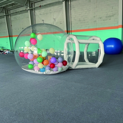 Pvc transparente para exteriores inflables tienda de bubbles globos evento cúpula glamping