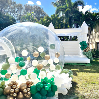 Tenda de cúpula lujosa inflable Casa de burbujas Lodge Fiesta de alquiler ODM