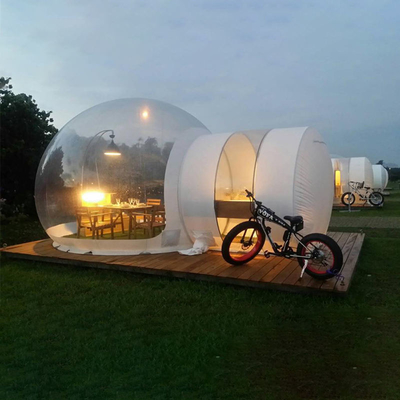 Tenda de cúpula lujosa inflable Casa de burbujas Lodge Fiesta de alquiler ODM