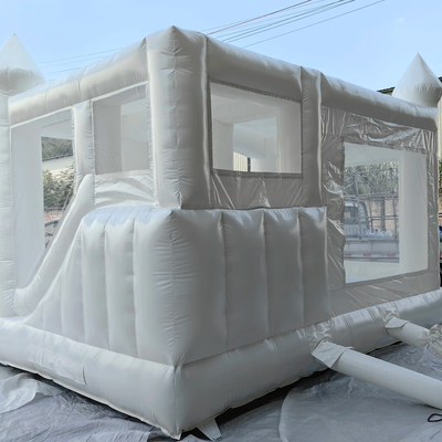 Personalizar tamaño Logotipo comercial casa de salto PVC impermeable saltador saltador
