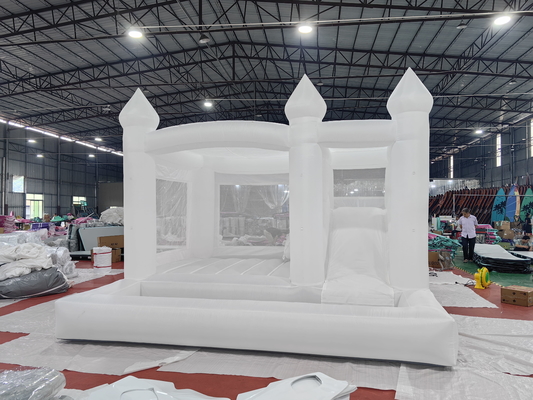 Personalizar tamaño Logotipo comercial casa de salto PVC impermeable saltador saltador