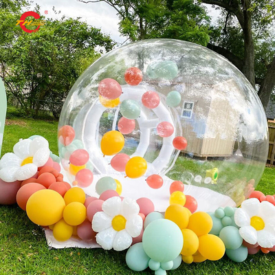 Tienda de casa de burbujas transparente inflable de 5m