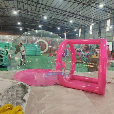 Casa de globo inflable clara para fiestas de niños Casa de diversión