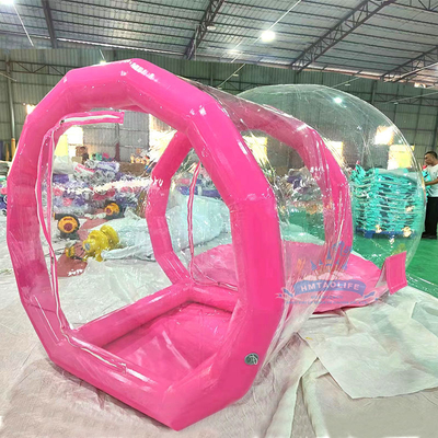 Casa de globo inflable clara para fiestas de niños Casa de diversión