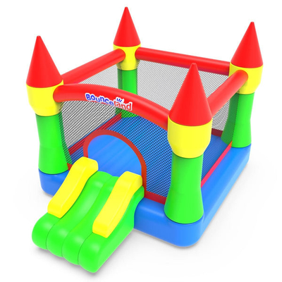 Casa de salto personalizada Inflable Castillo de salto blanco para niños