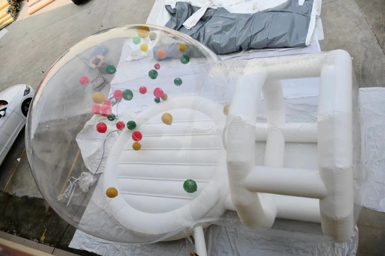 5m Casa de burbujas inflable Balón Lujo Tienda al aire libre con soplador