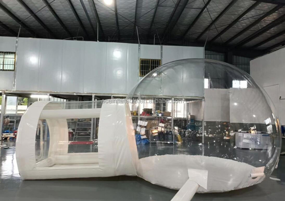 Casa de burbujas inflable personalizada