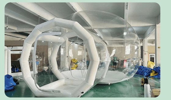 Casa de burbujas inflable personalizada