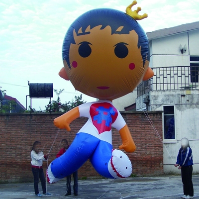 Cartoon gigante modelo inflable, coches, personaje para decoración de escenario