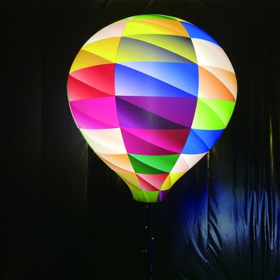Venta caliente Deportes Volante Balón de helio inflable para publicidad Servicio personalizado