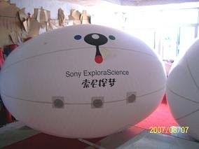 Cartoon inflable personalizado, modelo inflable grande para publicidad