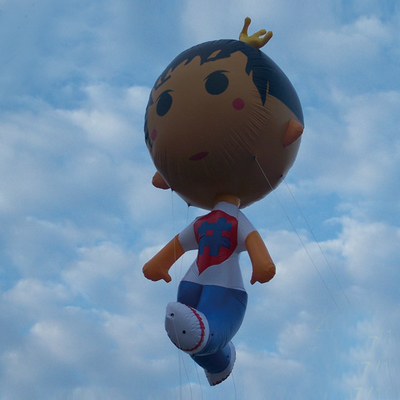 Helio Reutilizable Inflable Pvc Balones Promocionales Inflables Advertencia Muñeca