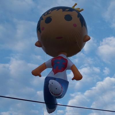 Helio Reutilizable Inflable Pvc Balones Promocionales Inflables Advertencia Muñeca