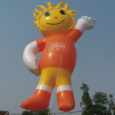 Precio de fábrica Inflable publicitario personalizado Modelo de dibujos animados Decoración Modelo de globo publicitario Inflables para eventos