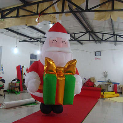 Bestseller Gigante personalizado inflables personajes publicitarios de Santa Claus inflables hombre de Navidad en varias formas en venta