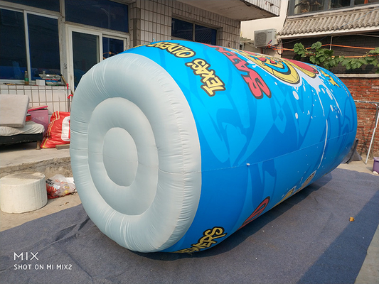 Jugo de cerveza gigante personalizado Publicidad botella inflada con tapa de cremallera para eventos promocionales personajes de mascotas