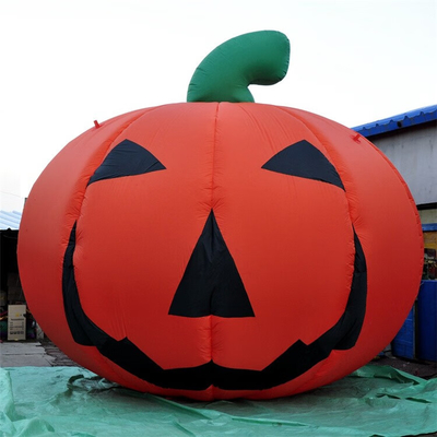 Desfile al aire libre globo inflable de helio de calabaza para Halloween globo inflable de fiesta volante