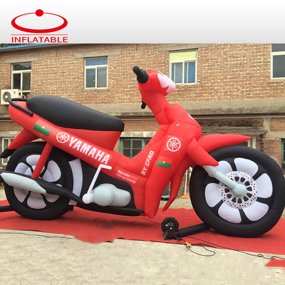 Motocicleta gigante de todo terreno inflable personalizada para publicidad inflable al aire libre