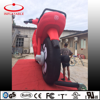Motocicleta gigante de todo terreno inflable personalizada para publicidad inflable al aire libre
