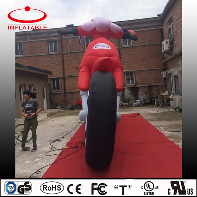 Motocicleta gigante de todo terreno inflable personalizada para publicidad inflable al aire libre