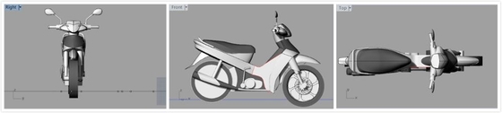 Motocicleta gigante de todo terreno inflable personalizada para publicidad inflable al aire libre