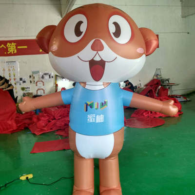 Logotipo personalizado inflables 3D dibujos animados de PVC gigante inflables exterior muñeco balón a la venta