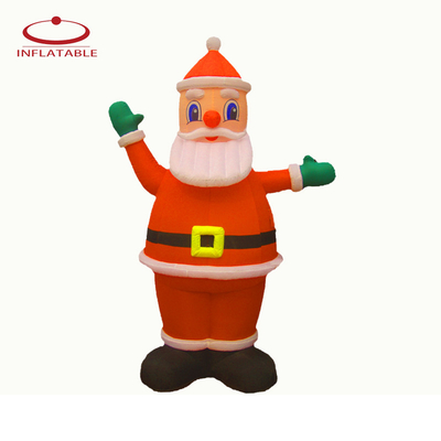 2023 Gigante dibujo animado Navidad Inflable Papá Noel para la decoración exterior