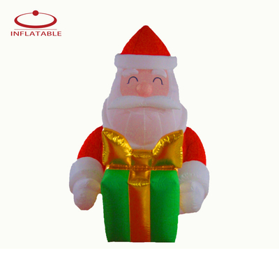 2023 Gigante dibujo animado Navidad Inflable Papá Noel para la decoración exterior