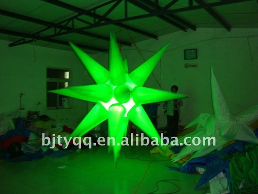 El hongo inflables gigante LED