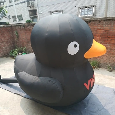 En el exterior pato inflables personajes publicitarios gigantes personalizados
